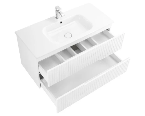 Тумба Bianco Opaco 77 см Cezares Duet DUET-800-2C-SO-BO