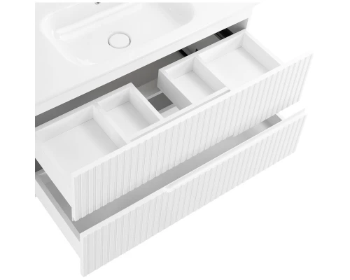 Тумба Bianco Opaco 97 см Cezares Duet DUET-1000-2C-SO-BO