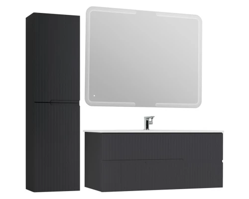 Тумба Grafito 117 см Cezares Duet DUET-1200-2C-SO-GR-P