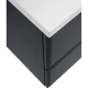 Тумба Grafito 119,8 см Cezares Eco ECO-1200-2C-SO-GR-P