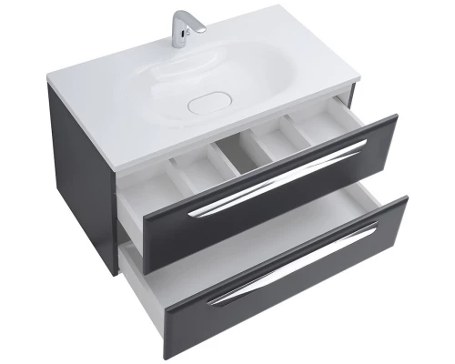 Тумба Grafito 89,8 см Cezares Eco ECO-900-2C-SO-GR-P