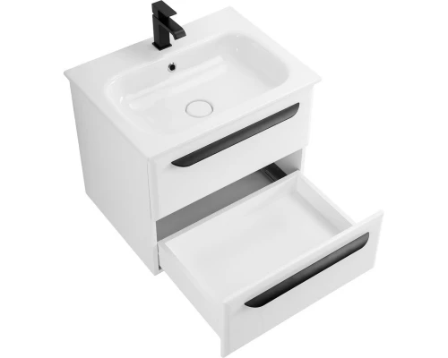 Тумба Bianco Lucido 57 см Cezares Eco ECO-CER-600-2C-SO-BL