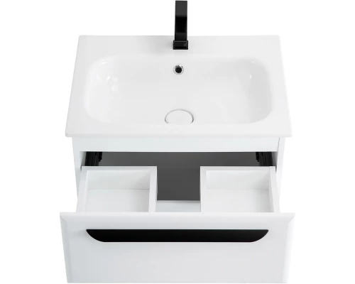 Тумба Bianco Lucido 57 см Cezares Eco ECO-CER-600-2C-SO-BL