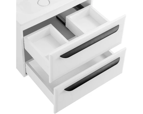 Тумба Bianco Lucido 57 см Cezares Eco ECO-CER-600-2C-SO-BL