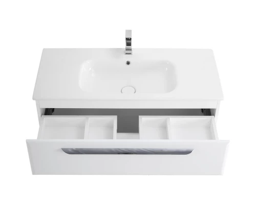 Тумба Bianco Lucido 97 см Cezares Eco ECO-CER-1000-2C-SO-BL