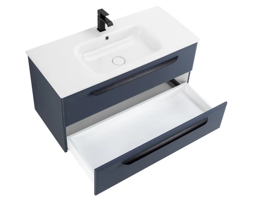 Тумба Grafito 97 см Cezares Eco ECO-CER-1000-2C-SO-GR-P