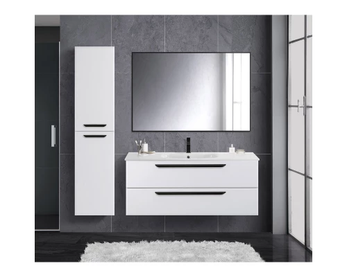 Тумба Bianco Lucido 117 см Cezares Eco ECO-CER-1200-2C-SO-BL