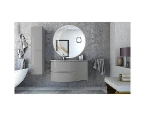 Пенал подвесной Grigio Lucido L/R Cezares Vague 54857