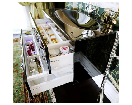 Тумба черный глянец 119 см Clarberg Due Amanti DUE0112BLK