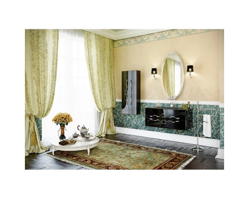 Тумба черный глянец 119 см Clarberg Due Amanti DUE0112BLK