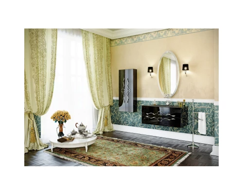 Тумба черный глянец 99 см Clarberg Due Amanti DUE0110BLK