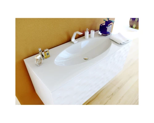 Тумба белый глянец 119 см Clarberg Dune DUN0112