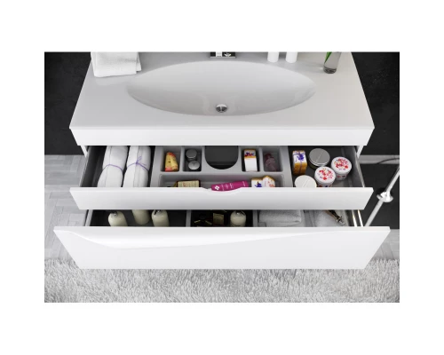 Тумба белый матовый 99 см Clarberg Papyrus PAP0110