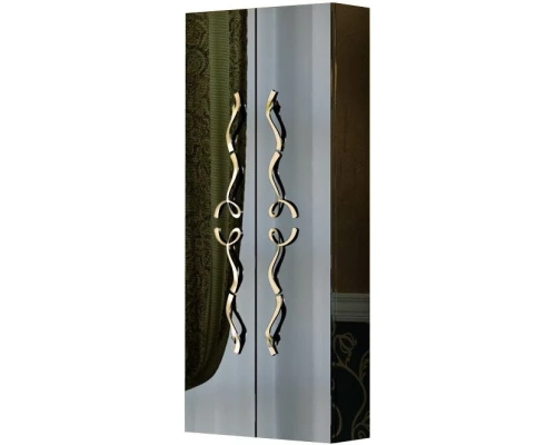 Пенал подвесной черный глянец Clarberg Due Amanti DUE0505BLK