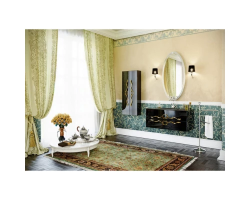 Тумба черный глянец 99 см Clarberg Due Amanti DUE0110BLK