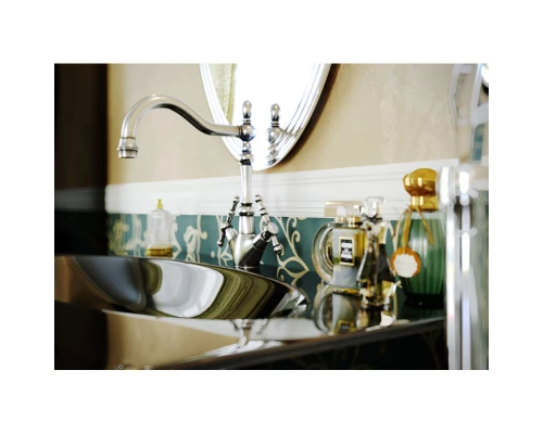 Тумба черный глянец 119 см Clarberg Due Amanti DUE0112BLK