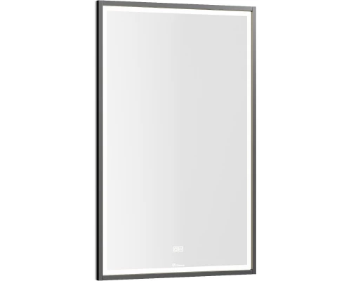 Зеркало 60x90 см белый глянец/черный Clarberg Logic LOG0206