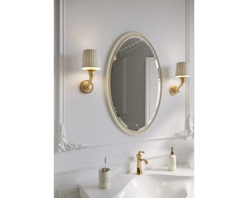 Зеркало 65x100 см слоновая кость Clarberg Borgia BOR0210BG