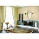 Тумба с раковиной черный глянец 120 см Clarberg Due Amanti DUE0112BLK + EL.12.04.D + DUER4GL