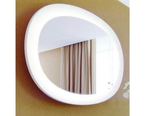 Комплект мебели белый матовый 100 см Clarberg Papyrus PAP0110 + Pap.10.04.WG + Dun.02.10/W