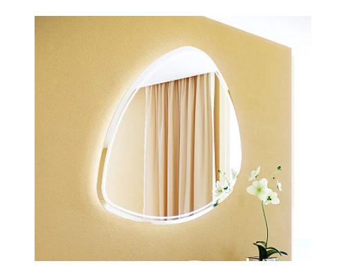 Комплект мебели белый глянец 120 см Clarberg Dune DUN0112 + EL.12.04.D + Stn.02.10