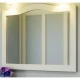 Зеркало 120x90 см белый глянец Comforty Монако 00003132225