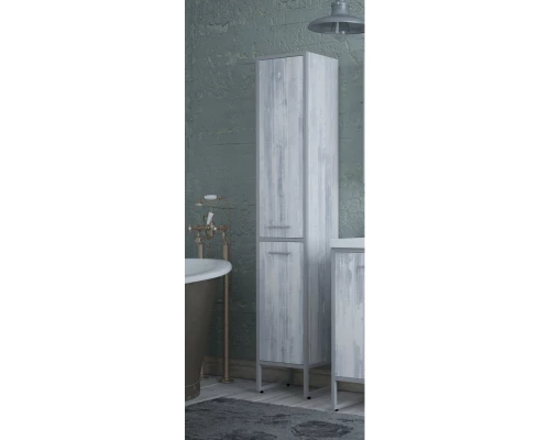 Пенал напольный арт/серый Corozo Айрон SD-00000388