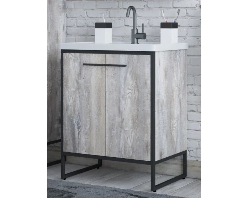 Тумба антик/черный 56 см Corozo Айрон SD-00000385