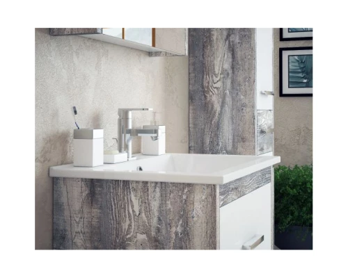 Тумба белый глянец/антик 72 см Corozo Верона SD-00000347