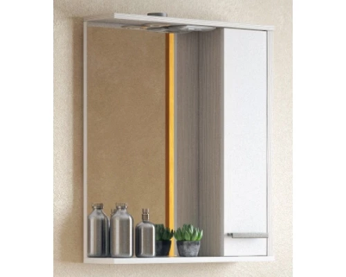 Зеркальный шкаф 75x74 см лайн Corozo Лорена SD-00000297
