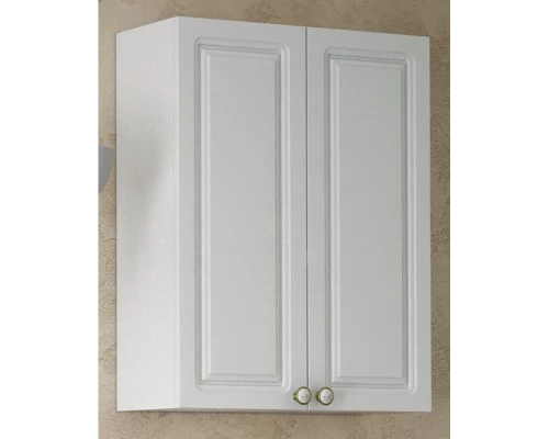 Шкаф двустворчатый подвесной 55x70 см белый глянец Corozo Классика SD-00000326