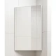 Зеркальный шкаф угловой 37x70 см белый глянец Corozo Триана SD-00000300