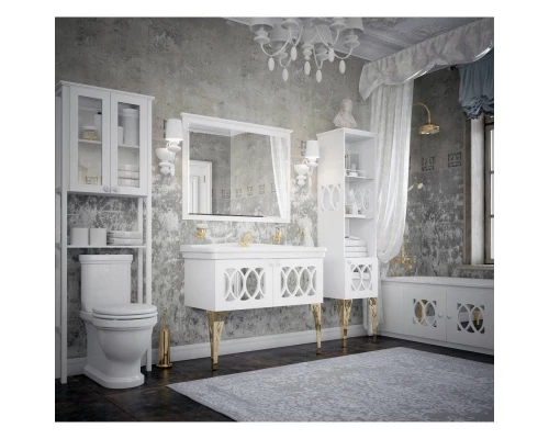 Зеркало 105x80 см белый матовый Corozo Таормина SD-00000273