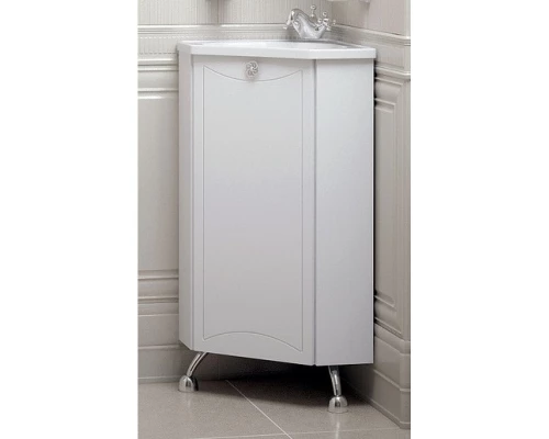 Тумба с раковиной белый глянец 40,5x40,5 см Corozo Триана SETSD-00000324/5022400