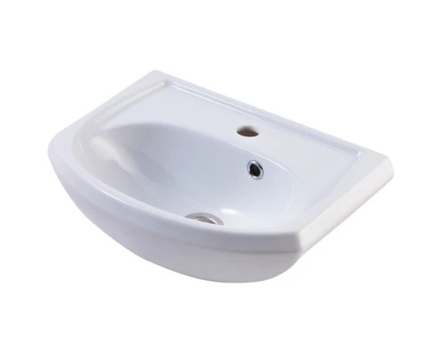 Тумба с раковиной белый глянец 46 см Corozo Орфей SETSD-00000384/SD-00000088