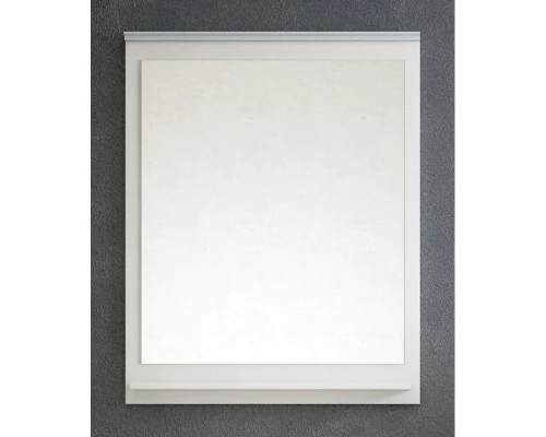 Зеркало 75x81,6 см белый глянец Corozo Блюз SD-00000029