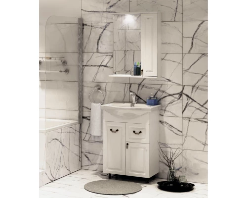 Тумба белый глянец 54,5 см Corozo Элегия Ретро SD-00000010