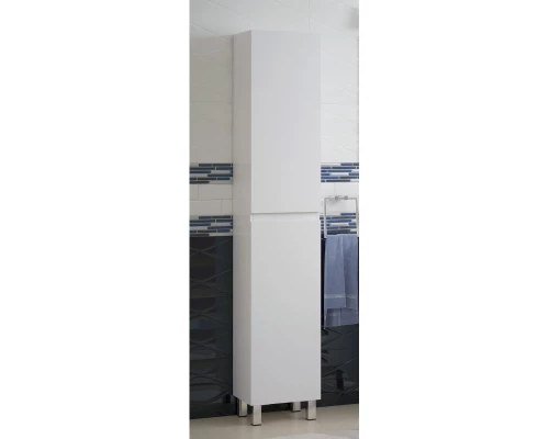 Пенал напольный белый глянец L/R Corozo Альтаир SD-00000503