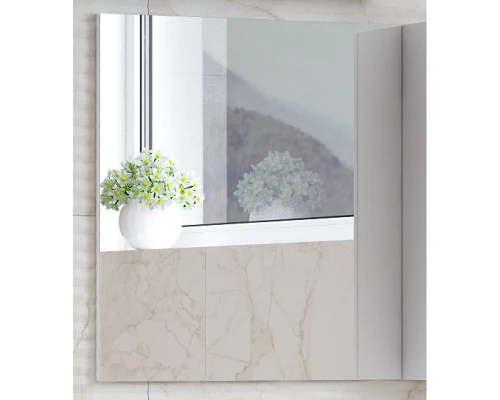 Зеркало 60x70 см белый глянец Corozo Алиот SD-00000604