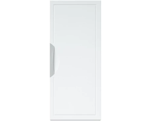 Шкаф одностворчатый 30x70 белый глянец/белый матовый R Corozo Монро SD-00000679