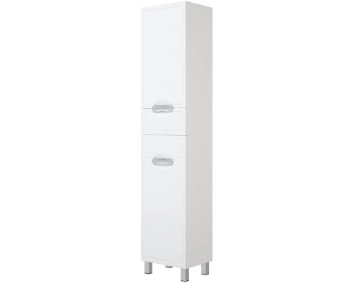 Пенал напольный белый глянец/белый матовый L/R Corozo Монро SD-00000690