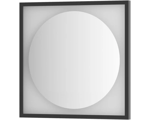 Зеркало 80x80 см черный матовый Defesto Eclipse DF 2223