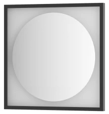 Зеркало 60x60 см черный матовый Defesto Eclipse DF 2231