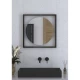 Зеркало 60x60 см черный матовый Defesto Eclipse DF 2231
