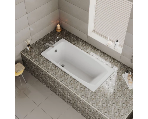 Чугунная ванна 150x70 см Delice Repos DLR220507R-AS