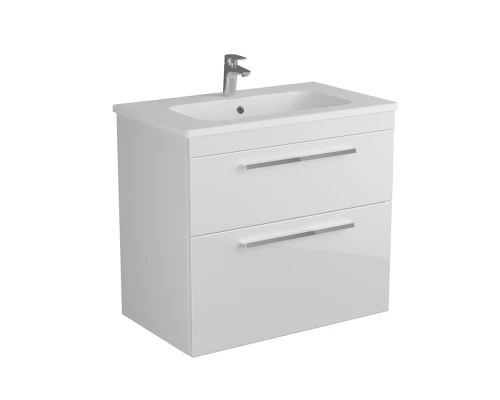 Тумба белый глянец 74,4 см Diborg Leonie 77.1225