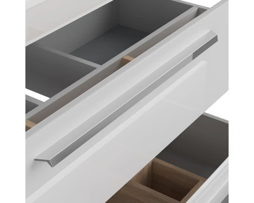 Тумба белый глянец 74,4 см Diborg Leonie 77.1225