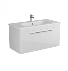 Тумба белый глянец 96,4 см Diborg Leonie 77.1237