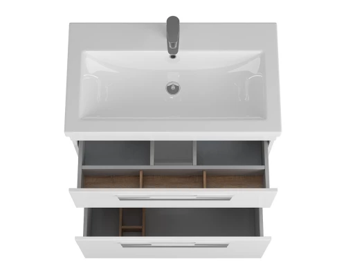 Тумба белый глянец 76 см Diborg Katarine 77.4225