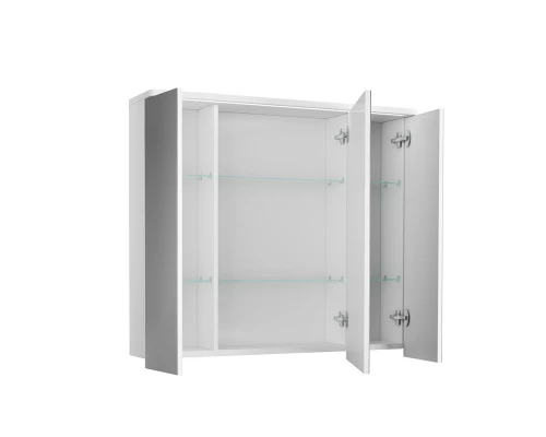 Зеркальный шкаф 80x72,2 см белый Diborg Katarine 77.4105